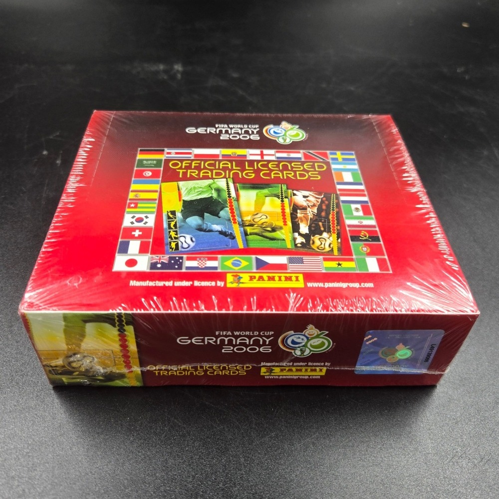 Panini 2006 FIFA World Cup Germany Official Trading Cards Sealed 24 Pack Box